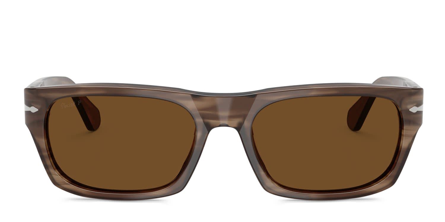 Persol PO3398S Multicolor, Brown glasses - Multicolor / Brown - Frontal View