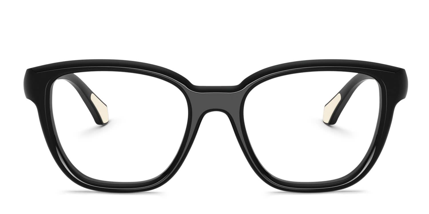 Moncler ME2028 Black glasses - Black - Frontal View