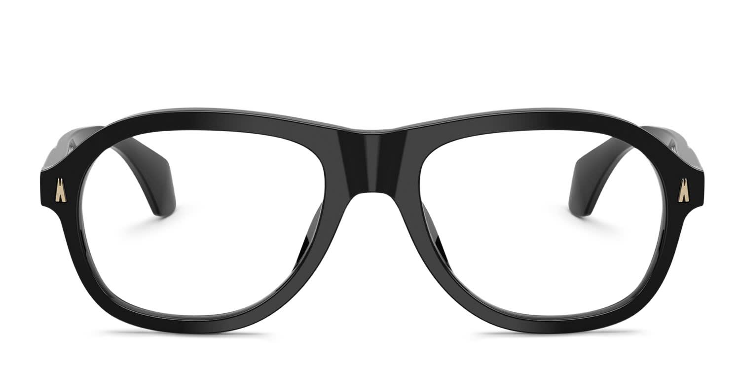 Moncler ME2025U Black glasses - Black - Frontal View