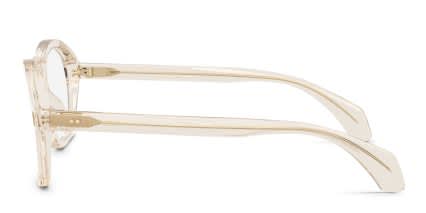 Moncler ME2025U Clear, Beige glasses - Clear / Beige - Side View