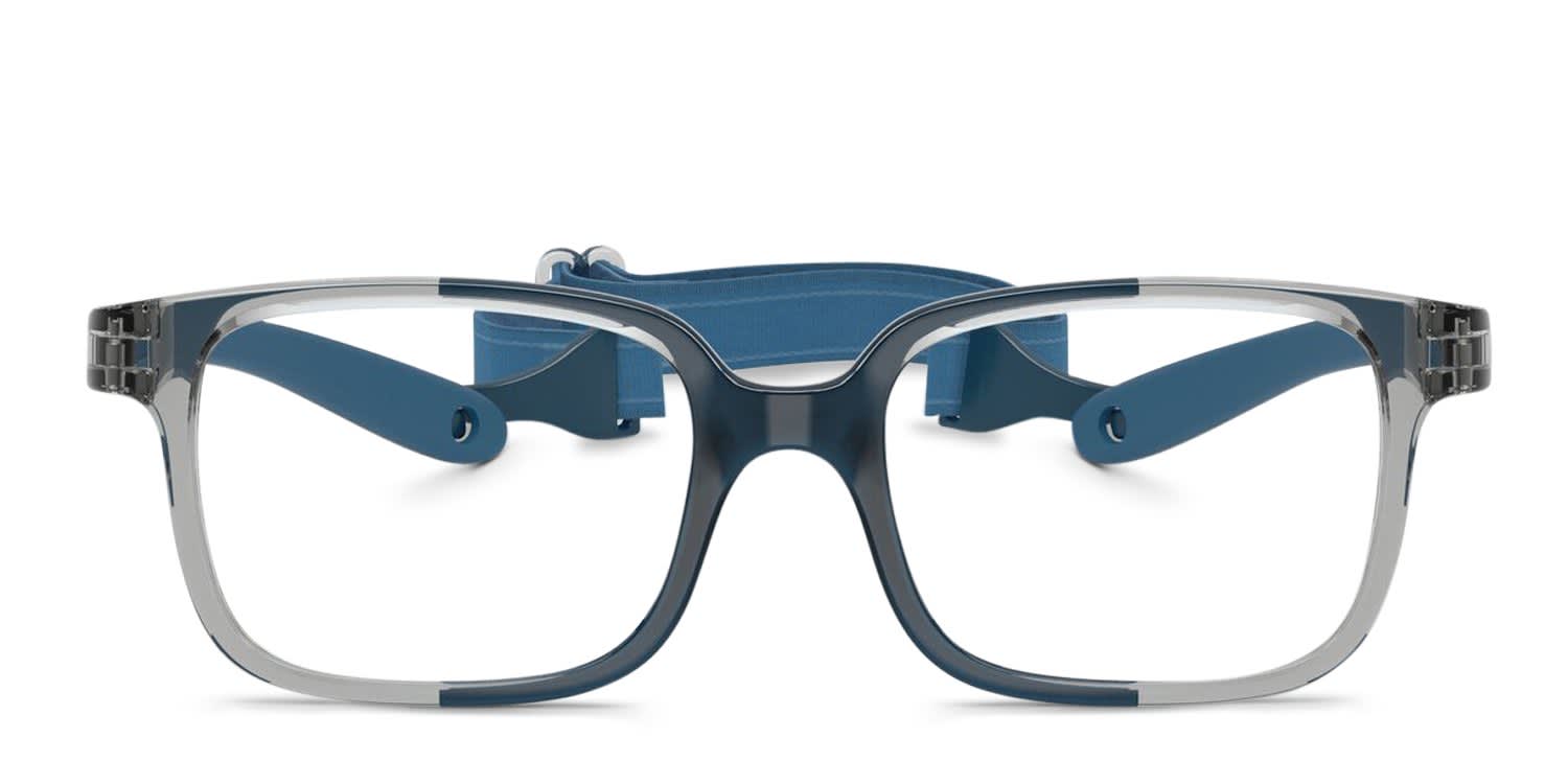 Vogue Eyewear VY2016 Kids Gray, Blue glasses - Gray / Blue - Frontal View