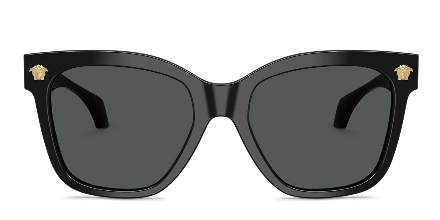 Versace VE4511 Black, Gray glasses - Black / Gray - Frontal View