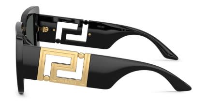 Versace VE4505U Black, Gray glasses - Black / Gray - Side View