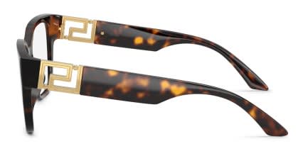 Versace VE3387U Tortoise glasses - Tortoise - Side View