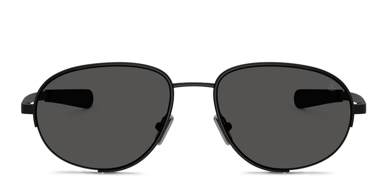 Moncler ME4018 Circuit Black, Gray glasses - Black / Gray - Frontal View