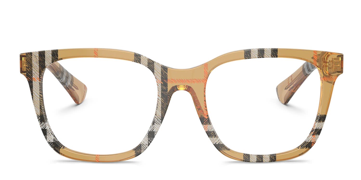 Burberry BE2438 multicolor , brown frame