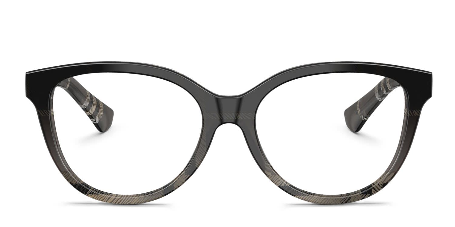 Burberry BE2456 Multicolor, Gray glasses - Multicolor / Gray - Frontal View