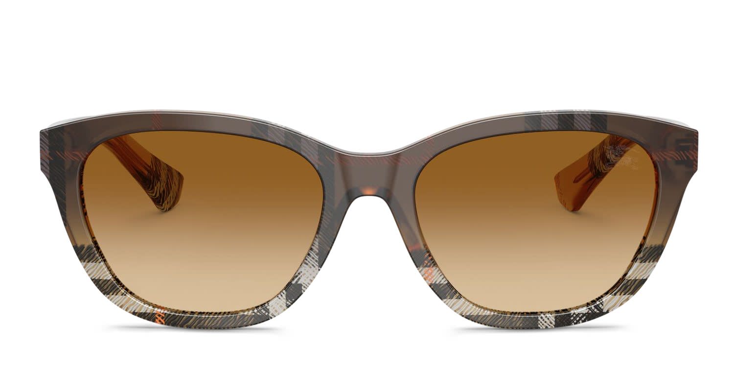 Versace VE4354B Beige, Clear Prescription Sunglasses - 50% Off Lenses