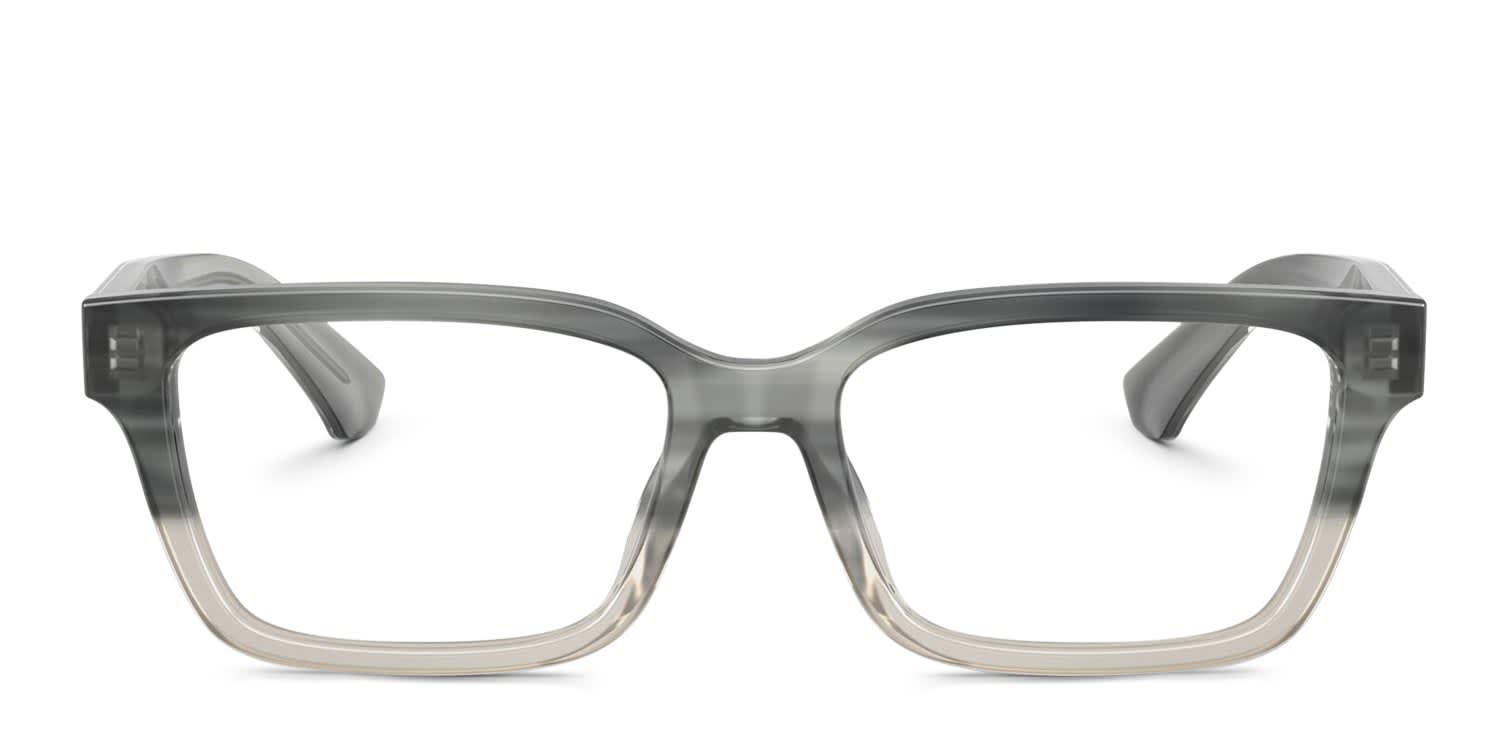 Burberry BE2453 Multicolor, Gray glasses - Multicolor / Gray - Frontal View