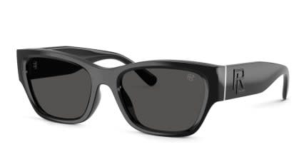 Ralph Lauren RL8240U Black, Gray glasses - Black / Gray - Angle View