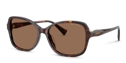 Ralph Lauren RA5351U Tortoise, Brown glasses - Tortoise / Brown - Angle View