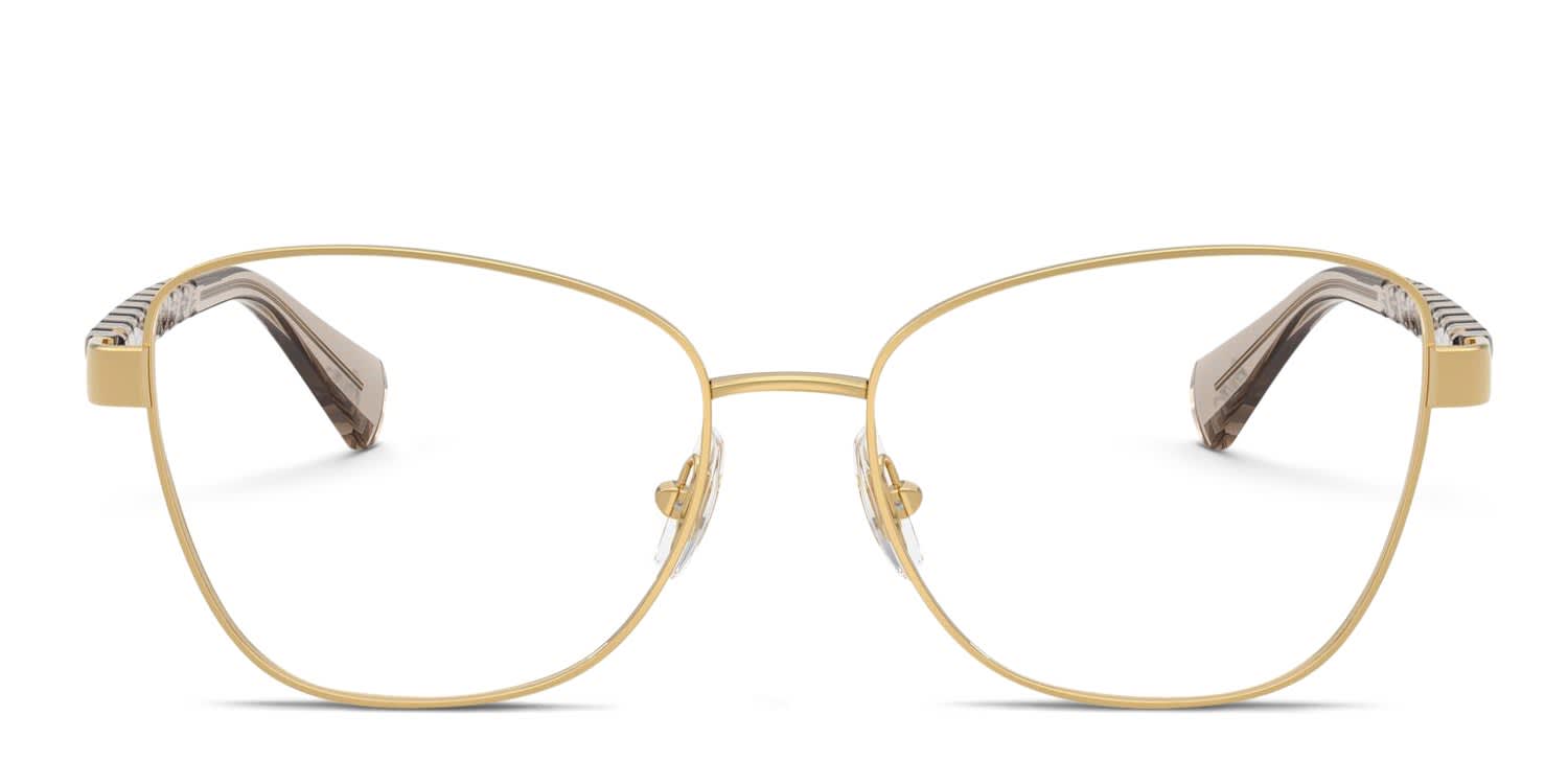 Ralph Lauren RA6064 Gold glasses - Gold - Frontal View