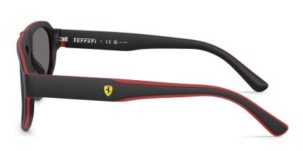 Ferrari Scuderia FZ6027U Black, Gray glasses - Black / Gray - Side View