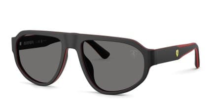 Ferrari Scuderia FZ6027U Black, Gray glasses - Black / Gray - Angle View