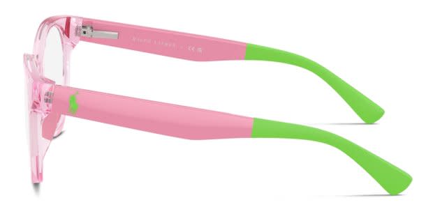 Polo Ralph Lauren PP8554U Kids Pink, Clear Prescription  display picture 3