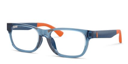 Polo Ralph Lauren PP8555U Kids Blue glasses - Blue - Angle View