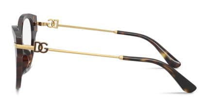 Dolce & Gabbana DG3438 Tortoise glasses - Tortoise - Side View