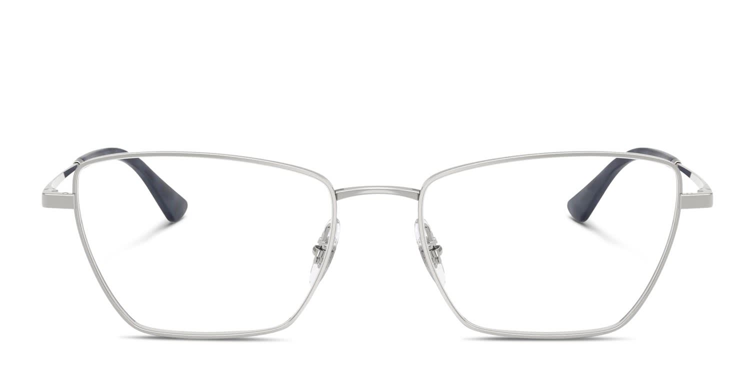 Ray-Ban RX6552 Silver glasses - Silver - Frontal View