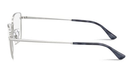 Ray-Ban RX6552 Silver glasses - Silver - Side View