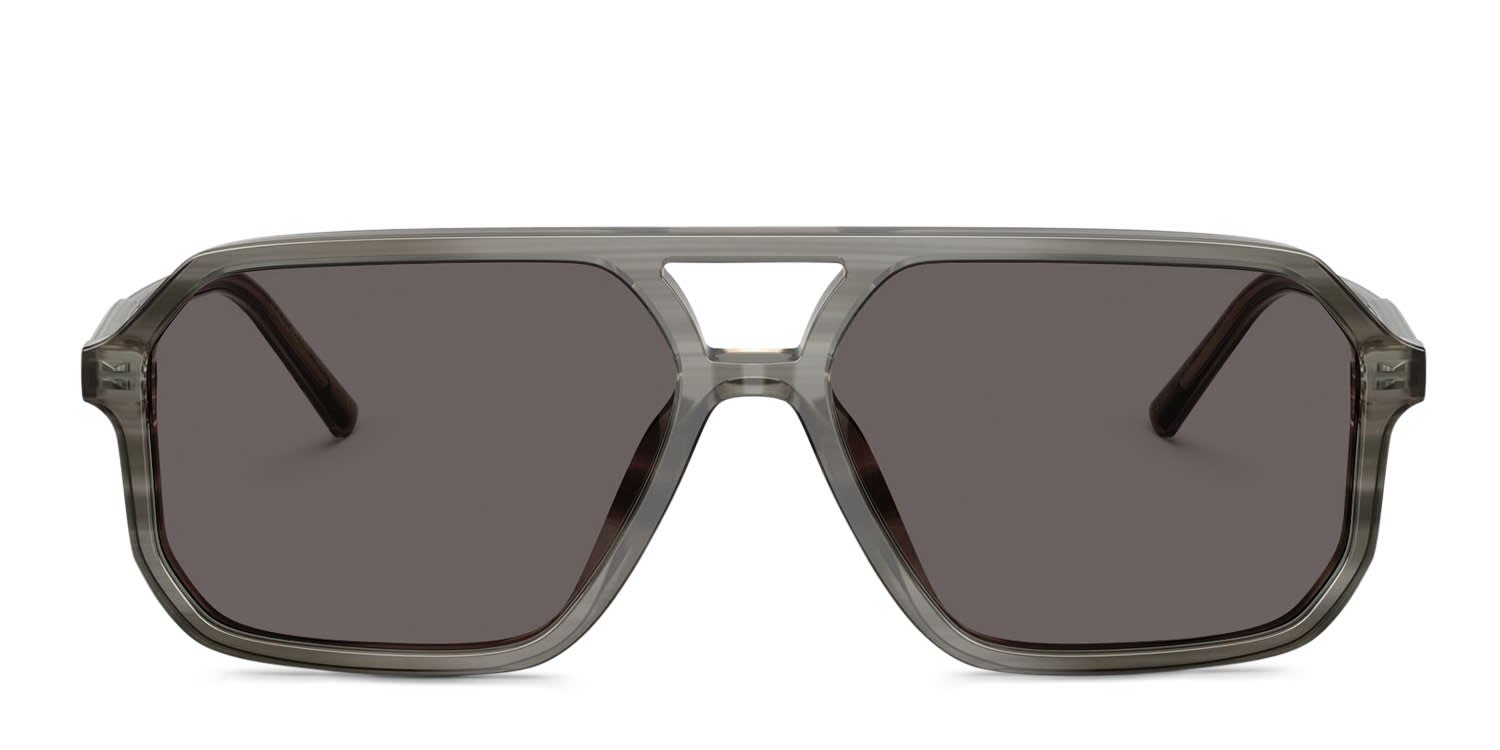 Dolce & Gabbana DG4541 Clear, Gray, Multicolor, Black glasses - Clear / Gray / Multicolor / Black - Frontal View