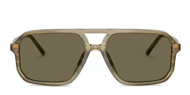 Dolce & Gabbana Gold Frame Sunglasses with Brown Lenses Dolce&Gabbana DG2315 XXL (62 - 14) with Brown lenses and  main image 4