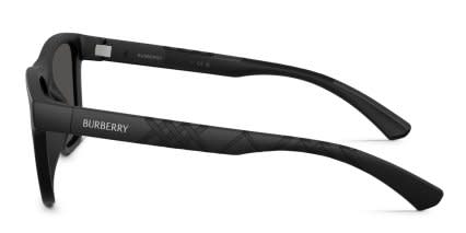 Burberry BE4482U Black, Gray glasses - Black / Gray - Side View