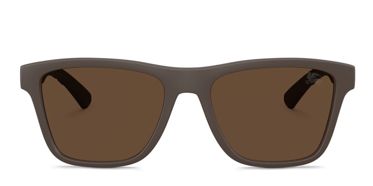 Burberry BE4482U Brown glasses - Brown - Frontal View
