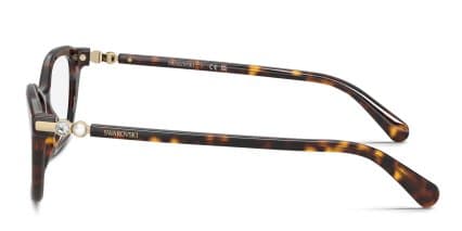 Swarovski SK2065 Tortoise glasses - Tortoise - Side View
