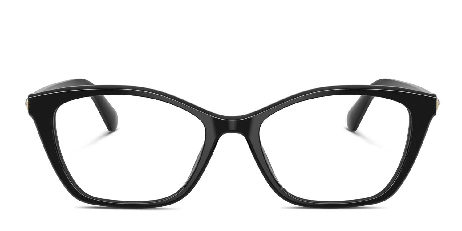 Swarovski SK2065 Black glasses - Black - Frontal View