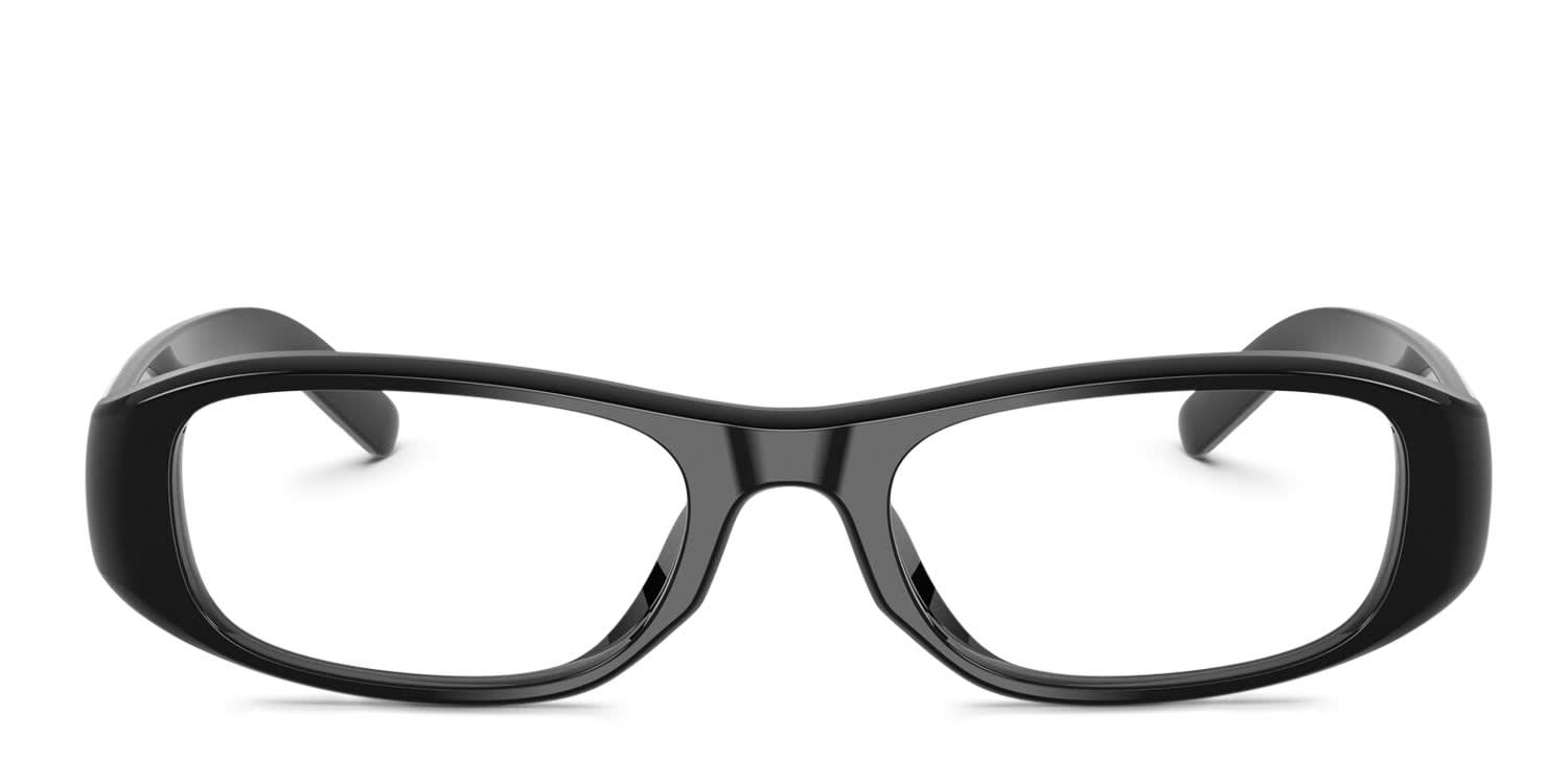 Diesel DL4014U Black glasses - Black - Frontal View