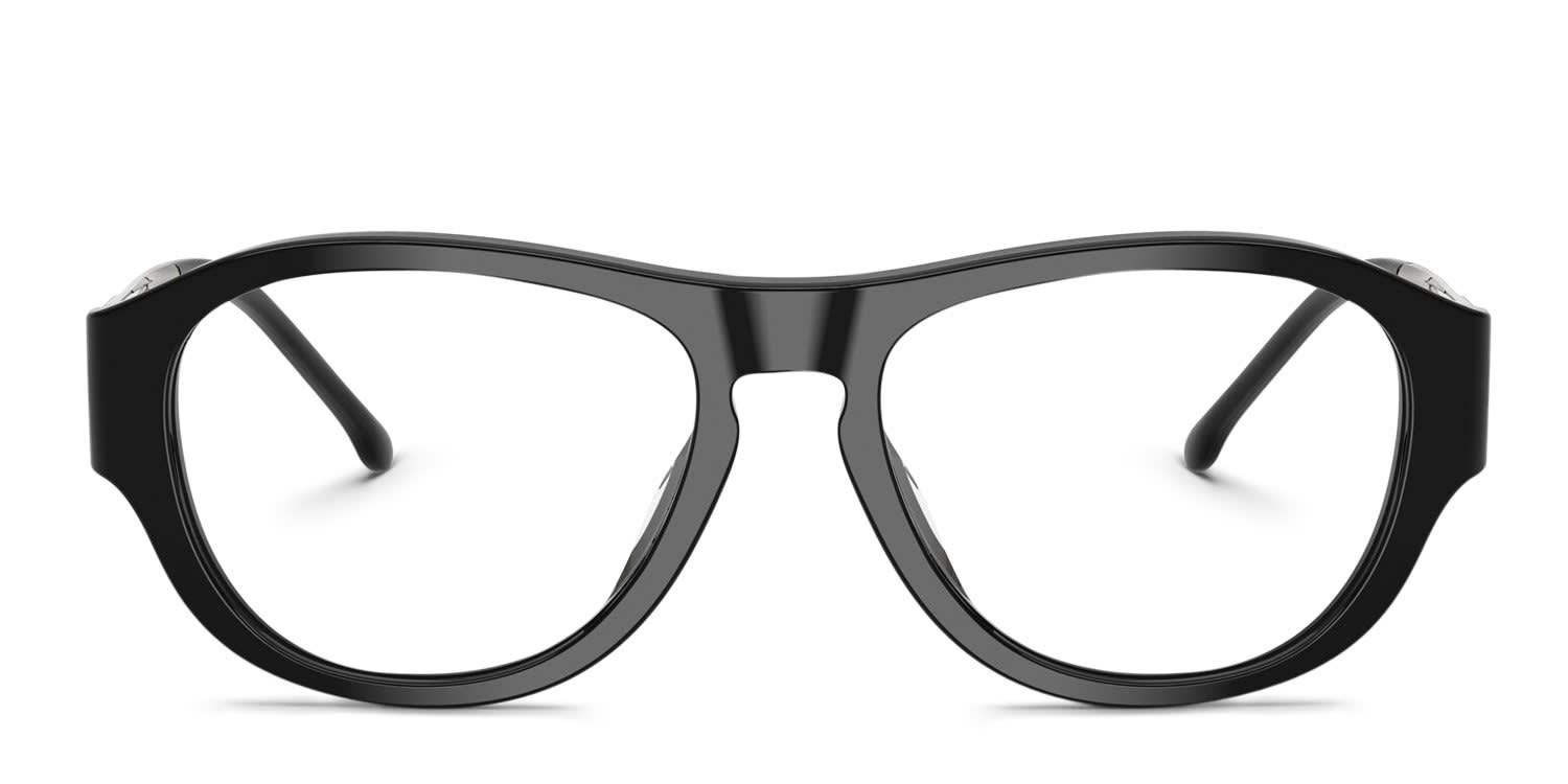 Diesel DL4022U Black, Gray glasses - Black / Gray - Frontal View