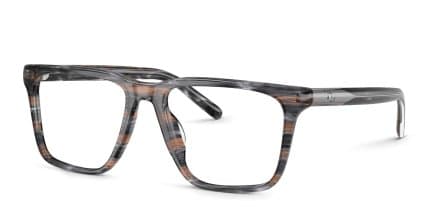 Diesel DL4018U Tortoise, Gray glasses - Tortoise / Gray - Angle View