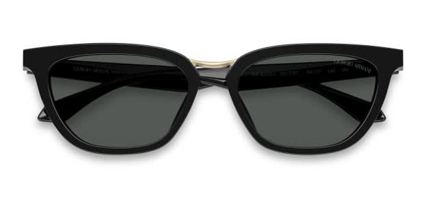 Giorgio Armani AR8253U black frame with dark grey lenses. Lenses