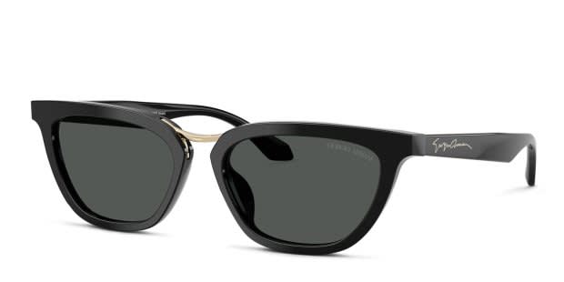 Giorgio Armani AR8253U black frame with dark grey lenses  display picture 1