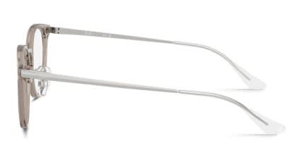 Ray-Ban RX7266D Clear, Gray glasses - Clear / Gray - Side View