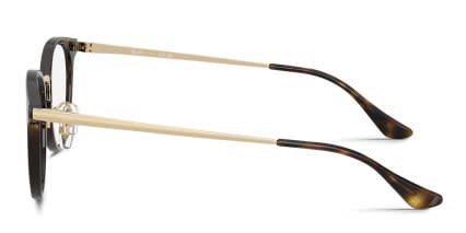 Ray-Ban RX7266D Tortoise glasses - Tortoise - Side View