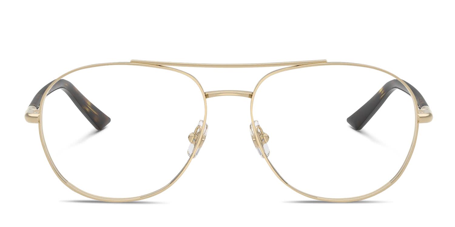 Jimmy Choo JC2021 Gold glasses - Gold - Frontal View