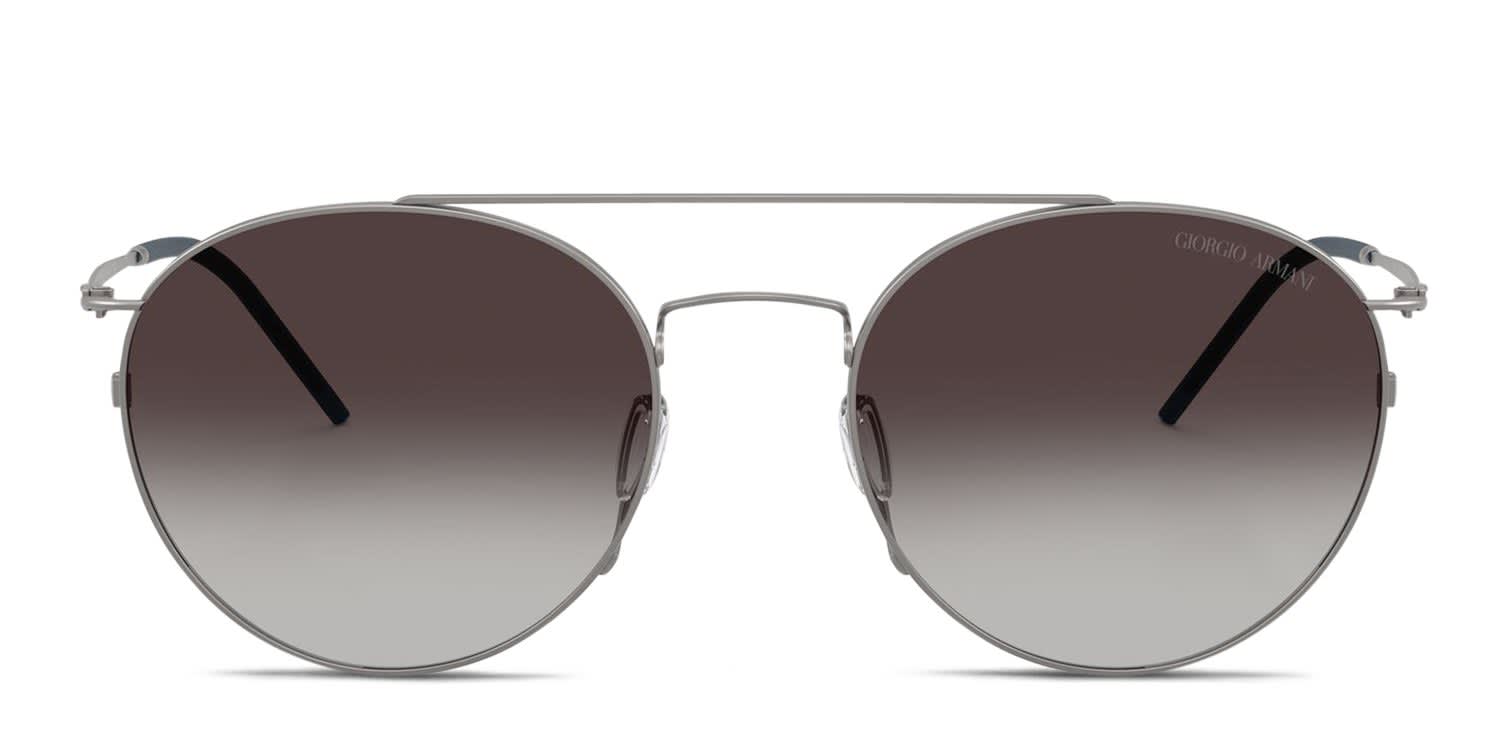 Giorgio Armani AR6183 Gunmetal, Gray glasses - Gunmetal / Gray - Frontal View