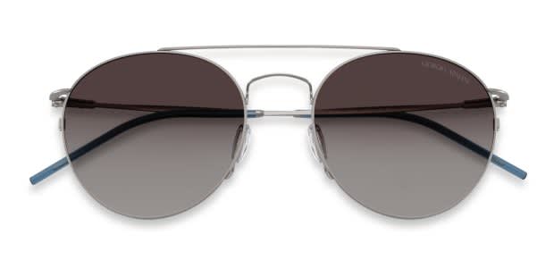 Giorgio Armani AR6183 gunmetal frame with grey gradient lenses