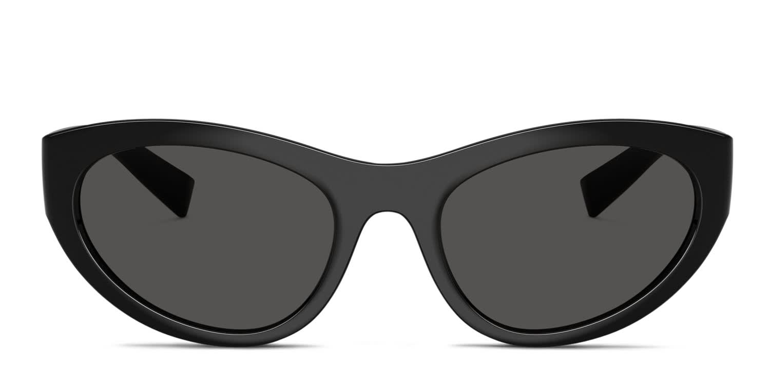Dolce & Gabbana DG6207 Black, Gray glasses - Black / Gray - Frontal View