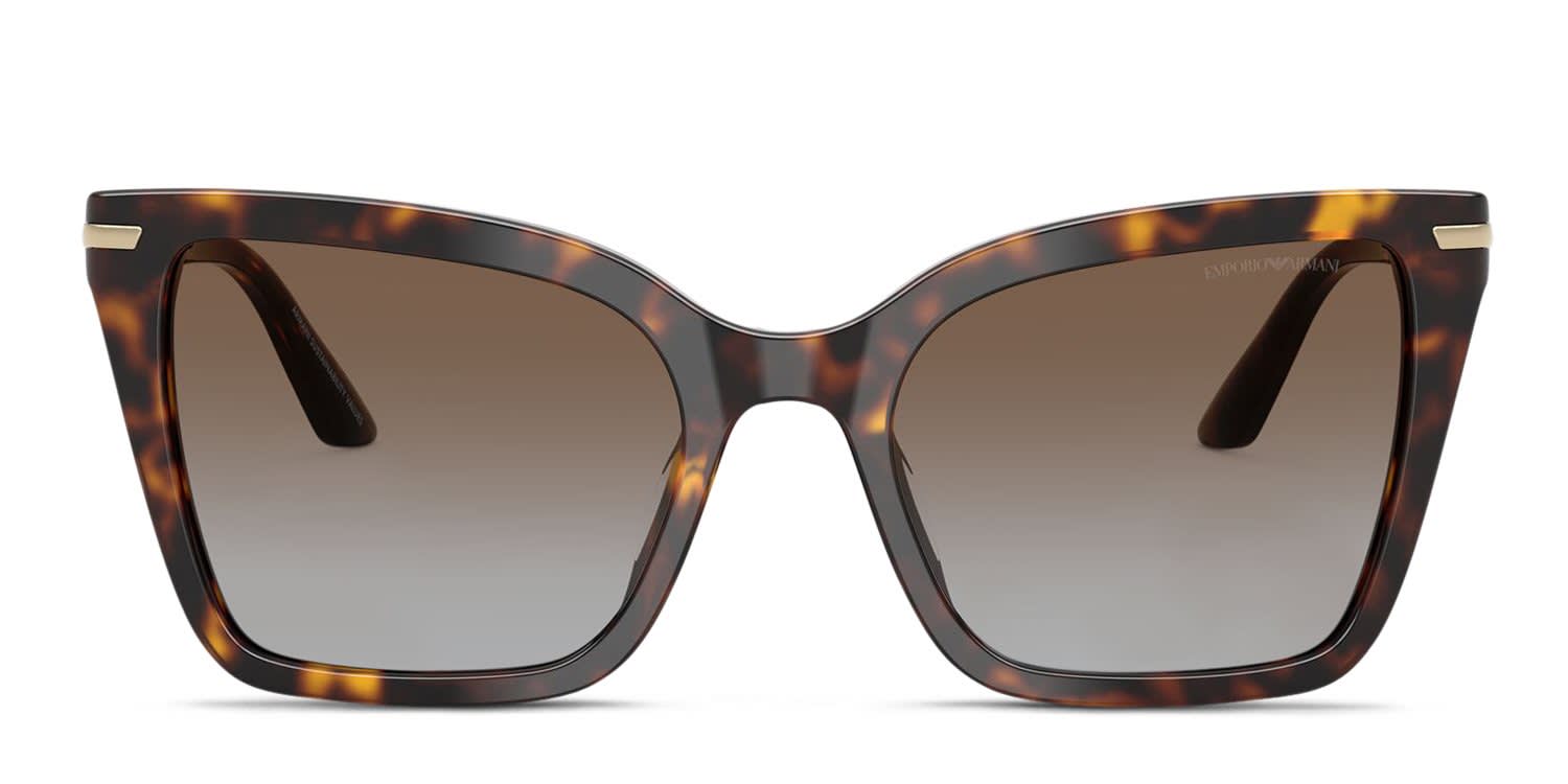 Emporio Armani EA4273BU Tortoise, Gray, Brown glasses - Tortoise / Gray / Brown - Frontal View