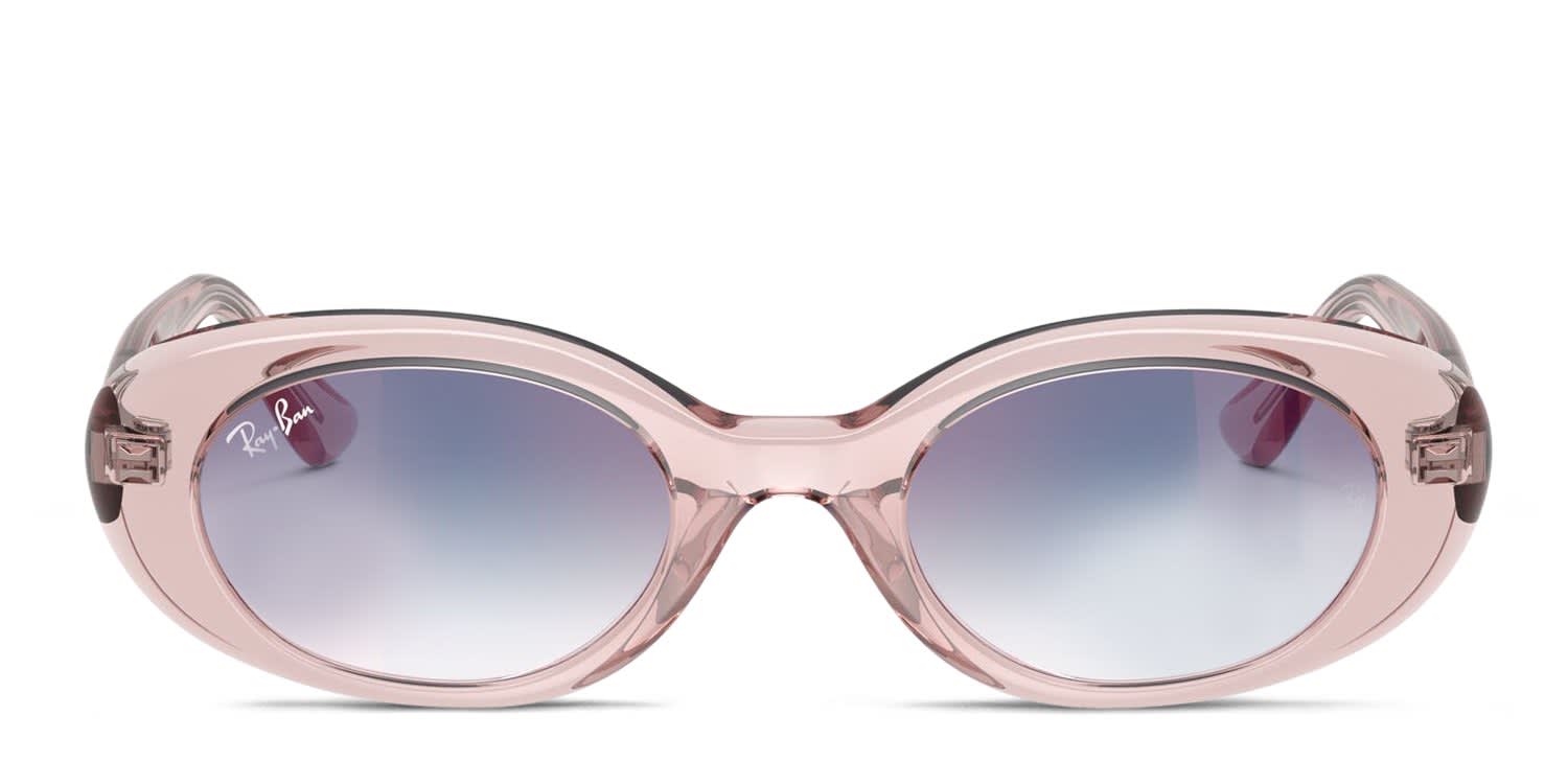 Ray-Ban RJ9141S Kids Pink, Clear glasses - Pink / Clear - Frontal View