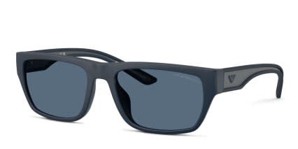 Emporio Armani EA4267U Blue glasses - Blue - Angle View