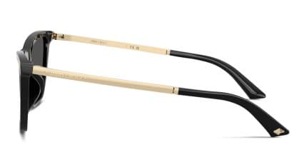 Jimmy Choo JC5059U Black, Gray glasses - Black / Gray - Side View