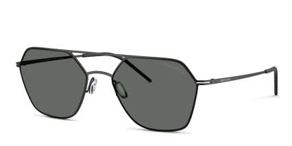 Giorgio Armani AR6185 Black, Gray glasses - Black / Gray - Angle View
