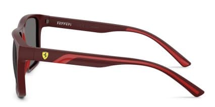Ferrari Scuderia FZ6002U Red, Gray glasses - Red / Gray - Side View