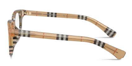 Burberry BE2462D Multicolor, Brown glasses - Multicolor / Brown - Side View