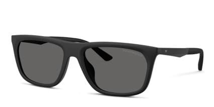 Emporio Armani EA4272U Black, Gray glasses - Black / Gray - Angle View