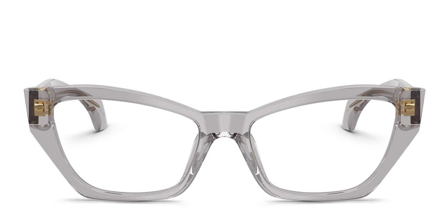 Versace VE3373U Clear, Gray glasses - Clear / Gray - Frontal View