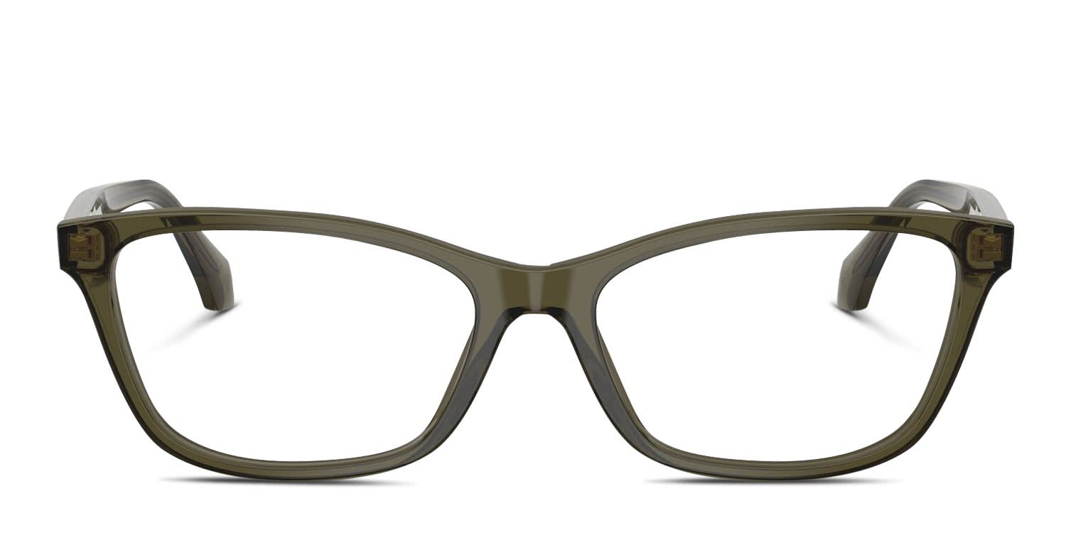 Versace VE3375 Clear, Green glasses - Clear / Green - Frontal View